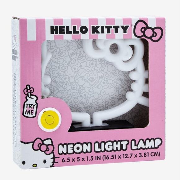 Sanrio Hello Kitty Silhouette Neon Light Lamp - Picture 3 of 8